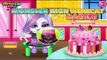 Monster High Werecat Babies - Monster High Baby Cake Game for Girls