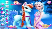 Elsa Pony Caring - Frozen Elsa Games - Frozen Elsa Pony Care Game for Girls