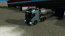 Euro Truck Simulator 2 Trucking Diary #5 Ventilation Shaft To Dusseldorf VOLVO Truck