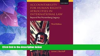 Big Deals  Accountability for Human Rights Atrocities in International Law: Beyond the Nuremberg