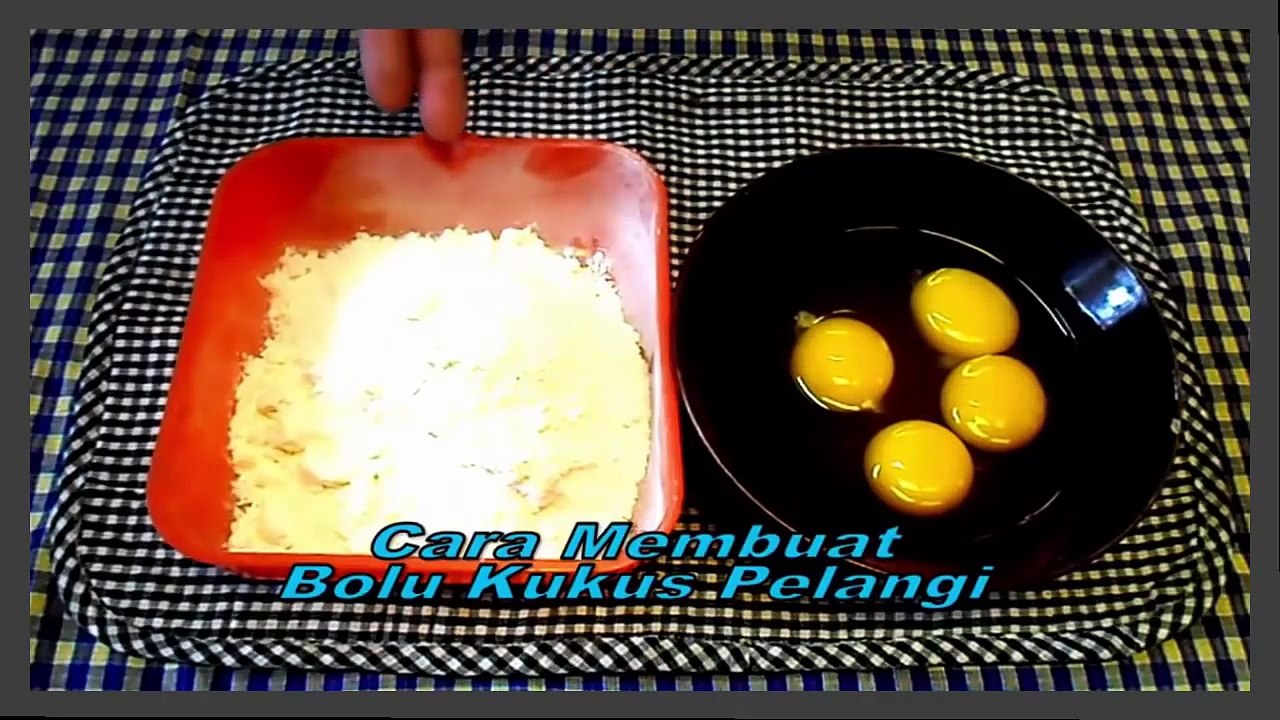 Tutorial_Resep_Cara Membuat Kue Bolu Kukus Pelangi