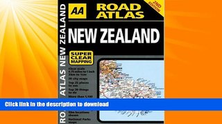 FAVORITE BOOK  AA Road Atlas: New Zealand FULL ONLINE
