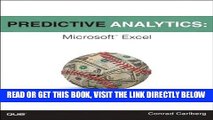 [Free Read] Predictive Analytics: Microsoft Excel Full Online