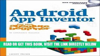 [Free Read] Android App Inventor for the Absolute Beginner Free Online