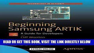 [Free Read] Beginning Samsung ARTIK: A Guide for Developers Full Online