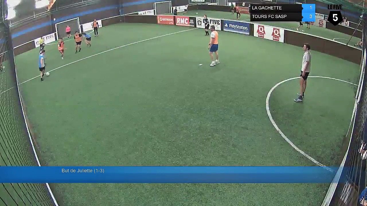But de Juliette (1-3) - LA GACHETTE Vs TOURS FC SASP - 26/10/16 21:00 - Tours (LeFive) Soccer Park