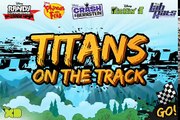 Titans on the Track! Disney Monster Truck Game - Phineas and Ferb, Crash and Bernstein, Lab Rats!