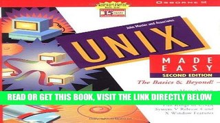 [Free Read] UNIX Made Easy: The Basics   Beyond! Full Online