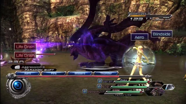 FINAL FANTASY 13-2 (HD) SEXY SERAH BEACHWEAR (22) HOPE CUTSCENE IN A YASCHAS