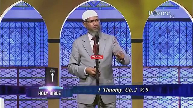 FIERCE..!! A Christian Lady Refute Dr Zakir Naik...Dr. Zakir Naik By Christian women Stubborn