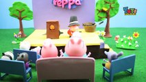 Peppa Pig English - Peppas Circus - Stop Motion - Peppa pig toys Play Doh