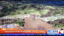 Al menos seis muertos y cuatro heridos deja derrumbe en la vía Bogotá-Medellín