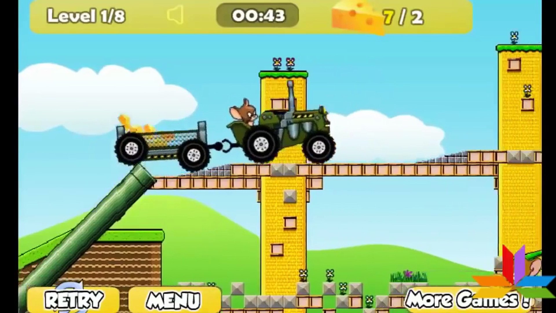 Tom and Jerry Tractor Tom and Jerry Online Game