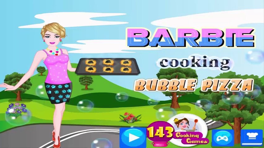 barbie pizza cooking games