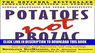 Ebook Potatoes Not Prozac: Solutions for Sugar Sensitivity Free Read