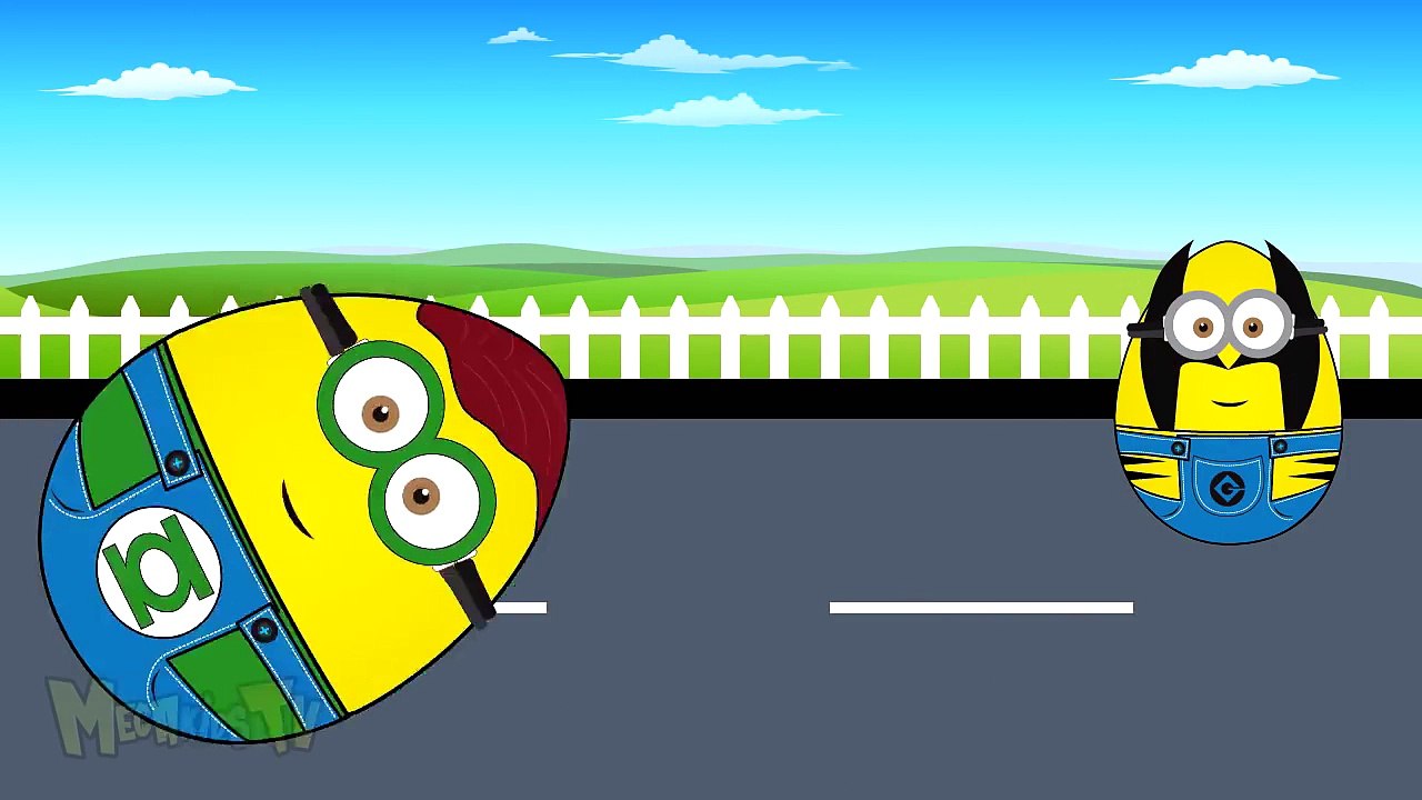 Toys Surprise Eggs For Kids - Taxi And Police Monster Trucks - Video Compilation For Children