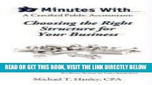 [New] Ebook 30 Minutes With...A Certified Public Accountant: Choosing the Right Structure for Your