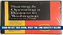 [New] Ebook Starting and Operating a Business in Washington Free Read