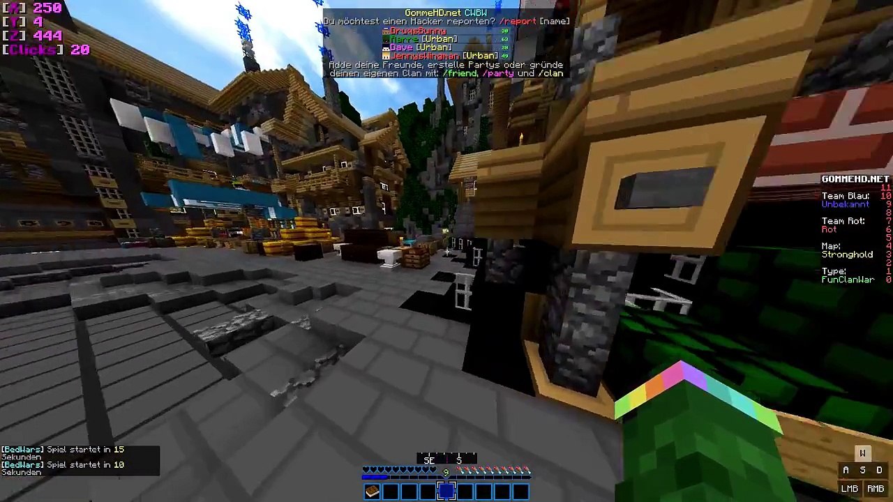 Minecraft FunClanWar - Outtakes