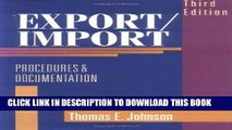 [Free Read] Export/Import Procedures and Documentation Full Online