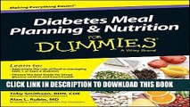 Best Seller Diabetes Meal Planning and Nutrition For Dummies Free Read