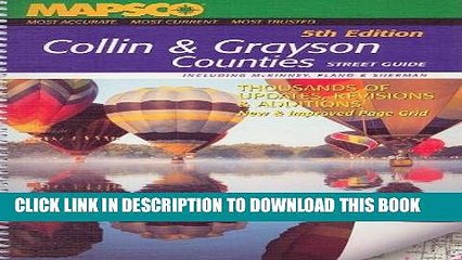 Read Now Mapsco Collin   Grayson Counties: Street Guide (Mapsco Street Guide and Directory Collin