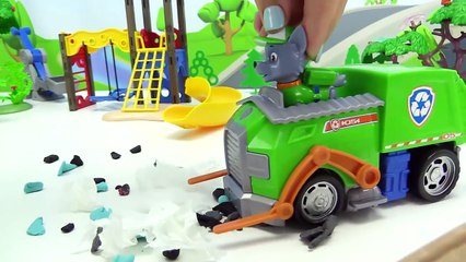 Harika oyuncaklar - Paw patrol oyuncakları - Fırtınadan sonra temizlik- Çocuklar icin video