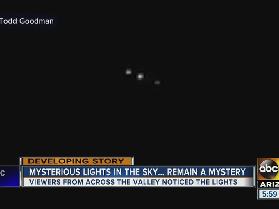 Still no answers to Valley mysterious lights