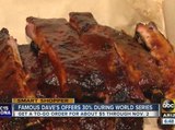 Famous Dave’s offering a discount on BBQ