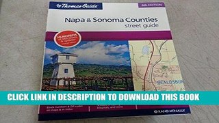 Read Now Napa/Sonoma Counties (2002) (Thomas Guide Napa/Sonoma Counties Street Guide   Directory)
