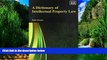 Books to Read  A Dictionary of Intellectual Property Law (Elgar Original Reference)  Full Ebooks