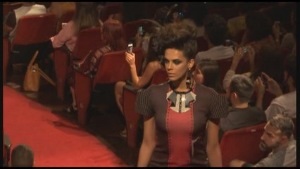 Modelos transgénero desfilan en la Fashion Week de Sao Paulo