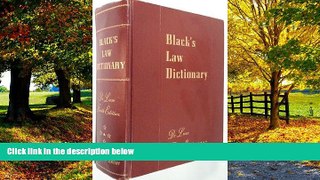 Books to Read  Black s Law Dictionary  DeLuxe  Fourth Edition  Best Seller Books Most Wanted