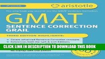 Read Now GMAT Sentence Correction Grail 3rd (third) Edition by Prep, Aristotle published by