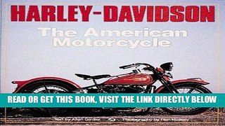 [READ] EBOOK Harley-Davidson: The American Motorcycle (Motorbooks Classic) ONLINE COLLECTION