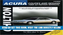 [FREE] EBOOK Acura Coupes and Sedans, 1986-93 (Chilton Total Car Care Series Manuals) ONLINE