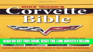 [FREE] EBOOK Mike Yager s Corvette Bible ONLINE COLLECTION