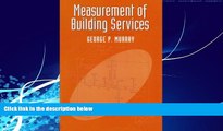 Big Deals  Measurement of Building Services (Building   Surveying)  Full Ebooks Most Wanted