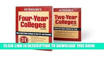 Read Now Undergraduate Guides Set 2008 (2 Volumes) (Peterson s Annual Guides to Undergraduate