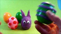 Easter Special new Egg Surprise Huevo Play Doh Spiderman Hello Kitty Penguins of Madagascar Kinder