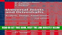 [FREE] EBOOK Universal Joints and Driveshafts: Analysis, Design, Applications ONLINE COLLECTION