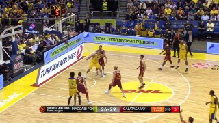 Highlights- Maccabi FOX Tel Aviv-Galatasaray Odeabank Istanbul