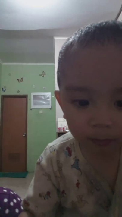 Happy Babby Skype Call