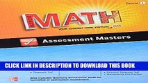 [BOOK] PDF Glencoe Math, Assessment Masters, CCSS Common Core Edition, Course 1 New BEST SELLER