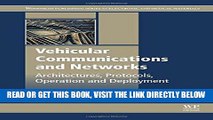 [READ] EBOOK Vehicular Communications and Networks: Architectures, Protocols, Operation and