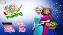 Elsa And Anna Eggs Painting - Disney Princess Movie Game - Frozen Games - totalkidsonline