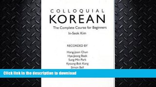 FAVORITE BOOK  Colloquial Korean (Colloquial Series)  BOOK ONLINE