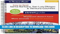 Read Now Rand McNally Santa Barbara, San Luis Obispo   Ventura Counties Easy-To-Read Street Guide