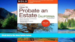 Full [PDF]  How to Probate an Estate in California  Premium PDF Full Ebook