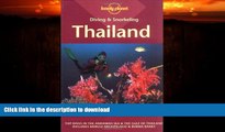 FAVORITE BOOK  Thailand (Lonely Planet Diving   Snorkeling Thailand) FULL ONLINE